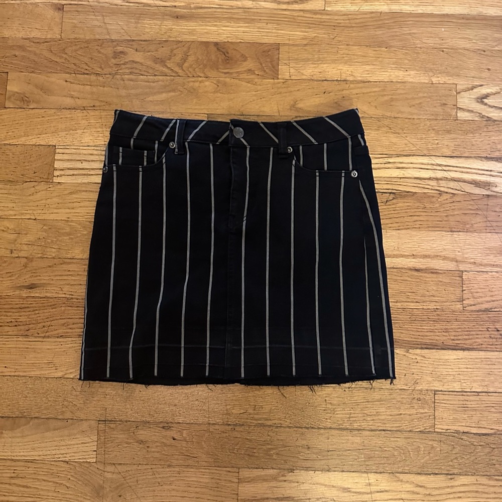Tinsel striped skirt